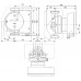 Grundfos MAGNA1 25-100 180 Fűtési szivattyú PN 10, 99221214