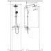 HANSGROHE Raindance Select S 240 1jet Showerpipe zuhanyrendszer, króm 27116000