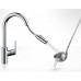 HANSGROHE Focus egykaros konyhai csaptelep kihúzható zuhannyal, króm 31815000