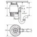 InSinkErator Evolution Plus 750 EC konyhamalac pneumatikus kapcsoloval 80375T-ISE