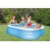 INTEX Beach Wave Swim Center Pool felfúható medence, 229 x 229 x 56 cm 57495NP