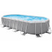 INTEX Prism Frame Oval Premium Pools medence szett, 610 x 305 x 122 cm 26798NP