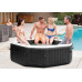 INTEX Jet & Bubble Spa Deluxe Octagon Whirlpool négyszemélyes jakuzzi 28458