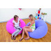 INTEX Beanless Bag Chair felfújható lila fotel 107 x 104 x 69 cm 68569