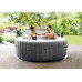 INTEX Purespa Greywood Deluxe HWS 800+ Whirlpool négyszemélyes jakuzzi, 196 x 71 cm 28440