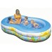 INTEX Swim Center Seashore családi medence, 262 x 160 x 46 cm 56490NP