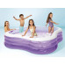 INTEX Beach Wave Swim Center Pool Felfújható medence, lila, 229 x 229 x 56 cm 57495NP