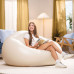 INTEX Beanless Bag Felfújható fotel, bézs, 137 x 127 x 74 cm 66505NP