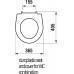 Jika Lyra Plus WC-ülőke, duroplast, lecsapódásgátlóval, műanyag zsanérral H8933813000001