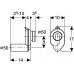 Geberit vizeldeszifon hátsó kifolyású 152.950.11.1