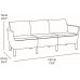 KETER SALEMO 3 üléses műrattan kerti kanapé, grafit 244100 (17209039)