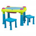 KIÁRUSÍTÁS KETER CREATIVE PLAY TABLE játszó asztal két székkel 231593 SÉRÜLT CSOMAGOLÁS