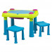 KETER CREATIVE PLAY TABLE műanyag kerti játszó asztal két székkel 231593 (17184184)