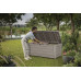 KETER BRIGHTWOOD 454L Kerti tárolódoboz 145 x 69,7 x 60,3 cm, bézs (17194454) 271019