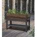 KETER DECO ELEVATED GARDEN BED Virágláda, 113 x 47,5 x 79,8 cm, walnut (17213340) 263873