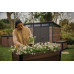 KETER DECO ELEVATED GARDEN BED Virágláda, 113 x 47,5 x 79,8 cm, walnut (17213340) 263873