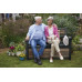 KETER DECO GARDEN BENCH 227L Kerti pad/tároló, 133 x 61 x 89 cm, dió (17213853) 261839