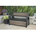 KETER DECO GARDEN BENCH 227L Kerti pad/tároló, 133 x 61 x 89 cm, kőris (17213853) 261850