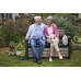 KETER DECO GARDEN BENCH 227L Kerti pad/tároló, 133 x 61 x 89 cm, kőris (17213853) 261850