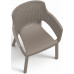 KETER EVA műanyag kerti szék, cappuccino 247232 (17210109)