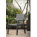 KETER HARMONY műanyag kartámaszos kerti szék, grafit/szürke 255242 (17201284)