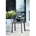 KETER METALIX műanyag kerti szék, öntöttvas fekete 249182 (17209788)