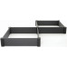 KETER VISTA MODULAR DUO Emelt ágyás, 121,5 x 121,5 x 27 cm (2x), szürke (17210708) 252530