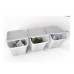 KIS ALL IN BOX XL Tároló 55x39x46cm 55L fehér