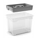 KIS R BOX XXS 4,5L 26x17,5x15cm átlátszó