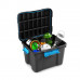 KIS SCUBA BOX M 45L 49,5x39x34cm fekete / kék