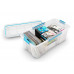 KIS SCUBA BOX L 80L 78x39,5x35cm átlátszó / kék
