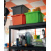 KIS H BOX 25L Tároló 42x35x23cm zöld