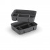 KIS K LATCH BOX DIVIDER S-M-L tároló doboz szervező 31,5x24x7,5cm Szürke