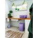 KIS CLASSIC 43L Ruháskosár 58x38x24cm lila