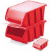 KISTENBERG TRUCK PLUS tárolódoboz tetővel, 49 x 29,8 x 21 cm, piros KTR50F-3020