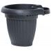 Prosperplast TERRA virágcserép, 28cm, 4l, antracit DTRY28