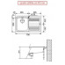 FRANKE Logica LLL 611/7 nemesacél mosogató jobbos medencével 101.0120.188