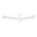 RAVAK MAGNOLIA Előlap A 170 cm hófehér CZ51000A00