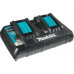 Makita 198091-4, Szett Li-ion LXT 18V 4xBL1860B + DC18RD + MAKPAC 3