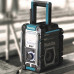 Makita DMR112 Akkus rádió DAB Bluetooth Li-ion CXT/LXT 7,2V-18V, akku és töltő nélkül