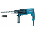 Makita HR2630T fúró -vésőkalapács SDS-Plus (800W/2,4J) kofferben