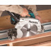 Makita DHS900ZU Akkus körfűrész 235 mm AWS Li-ion LXT 2x18V, akku és töltő nélkül