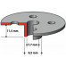 Makita 164379-4 másolóidom felsőmaróhoz, 9,5 mm