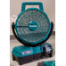 Makita CF001GZ Akkus ventilátor Li-ion XGT 40V, és töltő nélkül