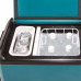 Makita CW004GZ Akkus hűtő-fűtő doboz 29l Li-ion 40V/12V/24V/230V, akku és töltő nélkül