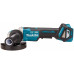 Makita DGA519ZJ Akkus sarokcsiszoló X-Lock 125mm, Li-ion 18V, akku és töltő nélkül, Makpac