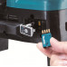 Makita DHR400ZKUN akkus fúró-vésőkalapács, SDS-Max, AWS, Li-ion LXT 2x18V, akku nélkül
