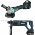 Makita DLX2153TJ1 Akkus szett DGA504+DHR241 (18V/2x5,0Ah) 2x Makpac 3