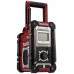 Makita DMR108 Akkus rádió Bluetooth, LXT Li-ion 7,2V-18V, Bordó, akku és töltő nélkül