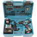 Makita HP333DSAX1 Akkus ütvecsavarozó Li-ion CXT (12V/2x2,0Ah) koffer